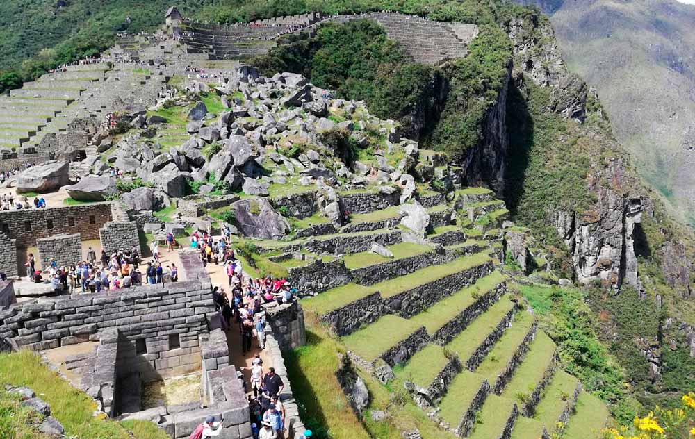 Recorrido por Machu Picchu