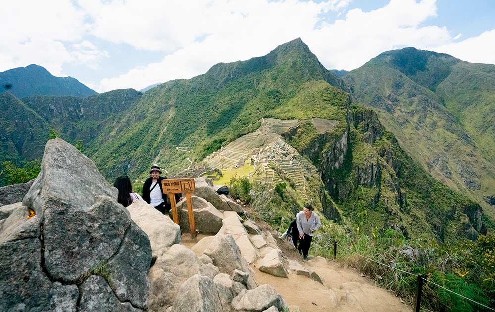 Huchuy Picchu mountain top