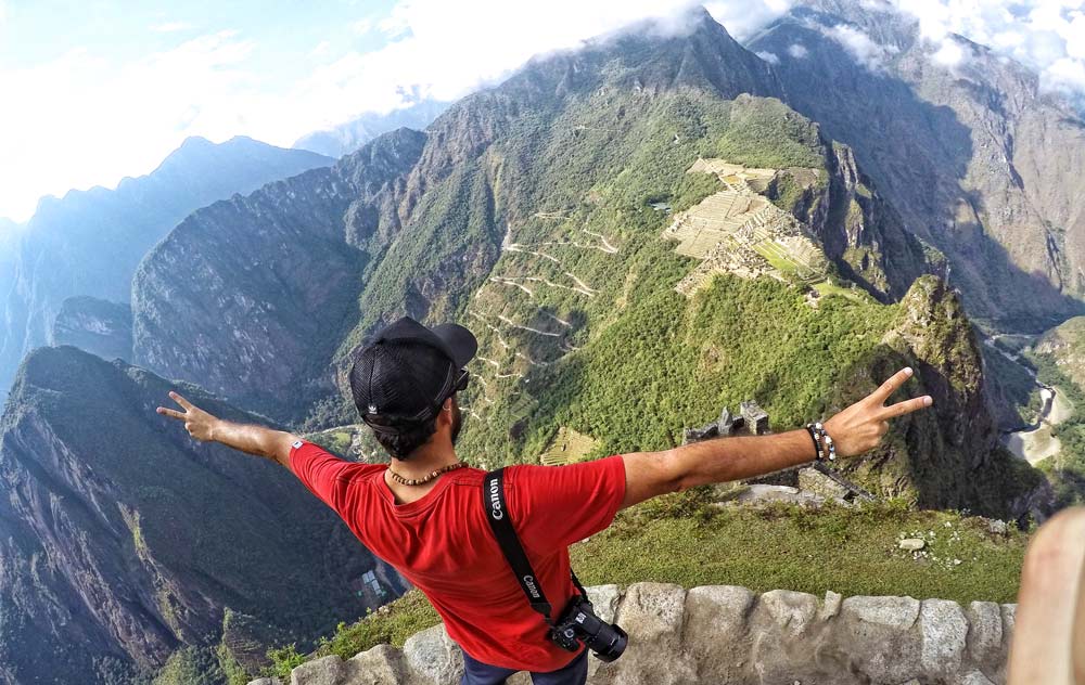 Huayna Picchu: This is the route to its top