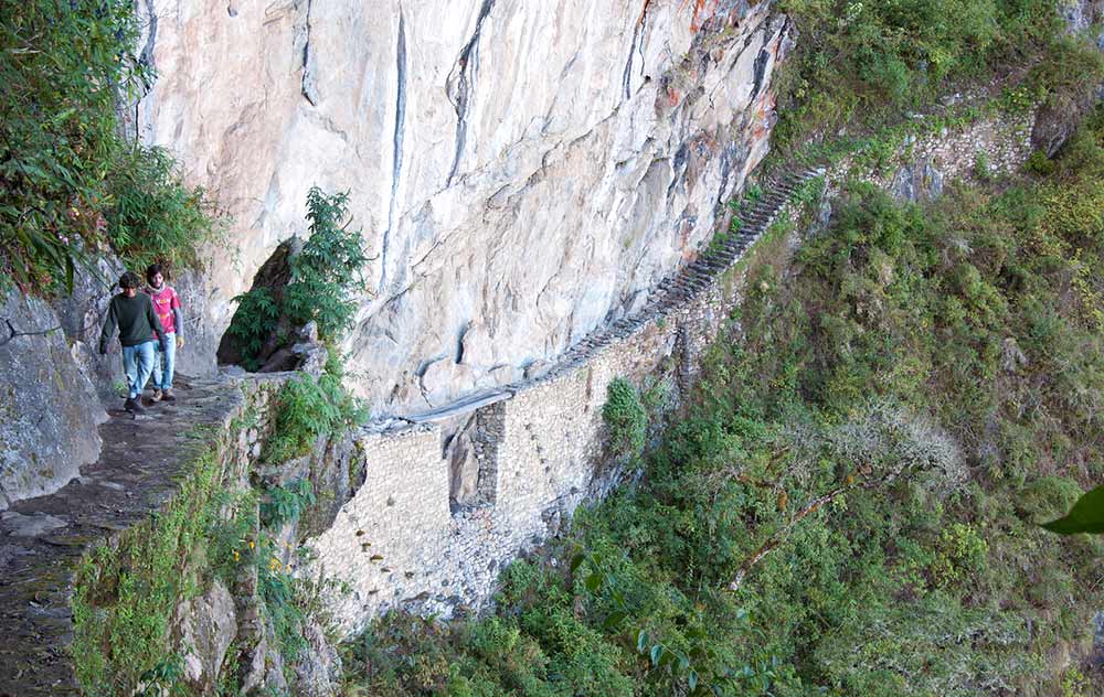 Inca Bridge Machu Picchu