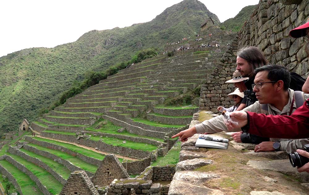 Guide in Machu Picchu